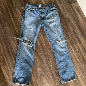 Men’s Straight Slim Jeans